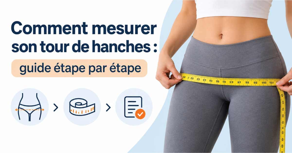 Comment mesurer son tour de hanches