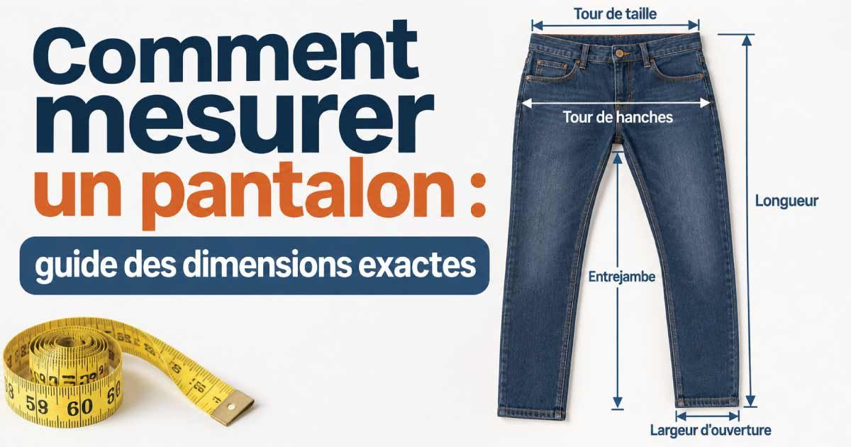 Comment mesurer un pantalon